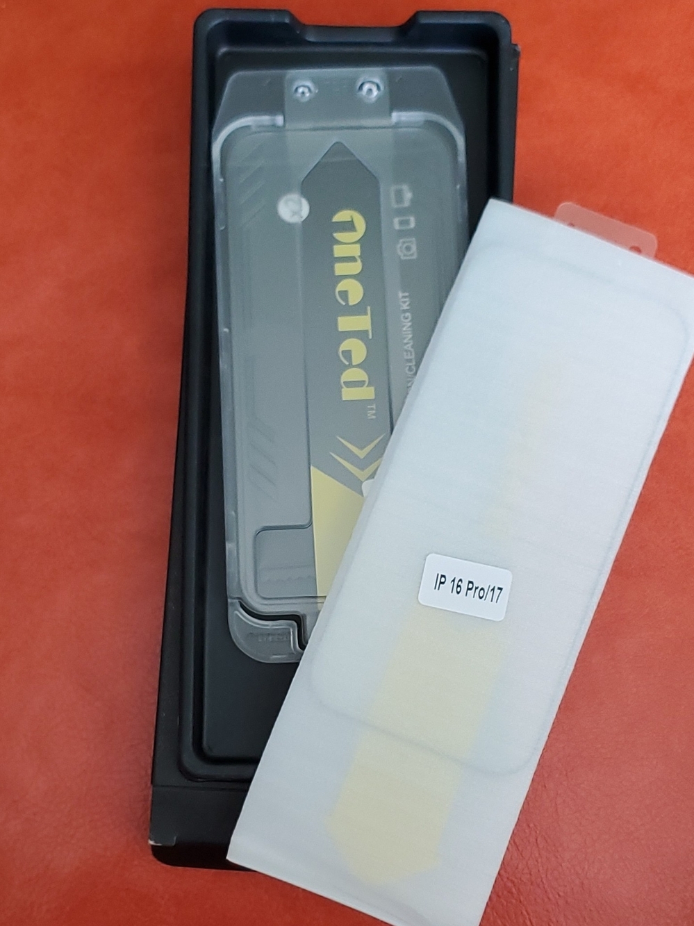 Blue Tempered Glass Screen Protector - Automatic Alignment - Picture 2 of 5